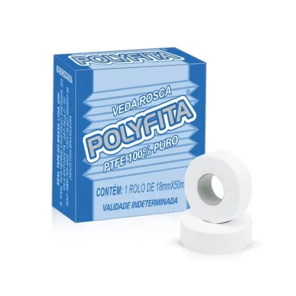 FITA VEDA ROSCA POLYFITA 18MMX25MT