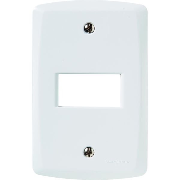 PLACA ESP TRAM LUX 2 4X2 P/1 HORIZ 57105/204
