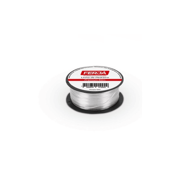 LINHA DE PEDREIRO NYLON 50 MT FERJA