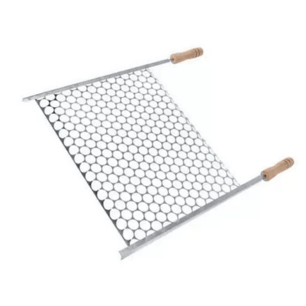 GRELHA P/ CHURRASCO INOX 30 X 50