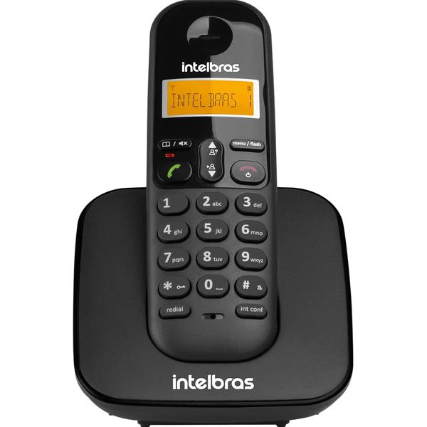 TELEFONE S/FIO INTELBRAS C/ID TS3110 PTO