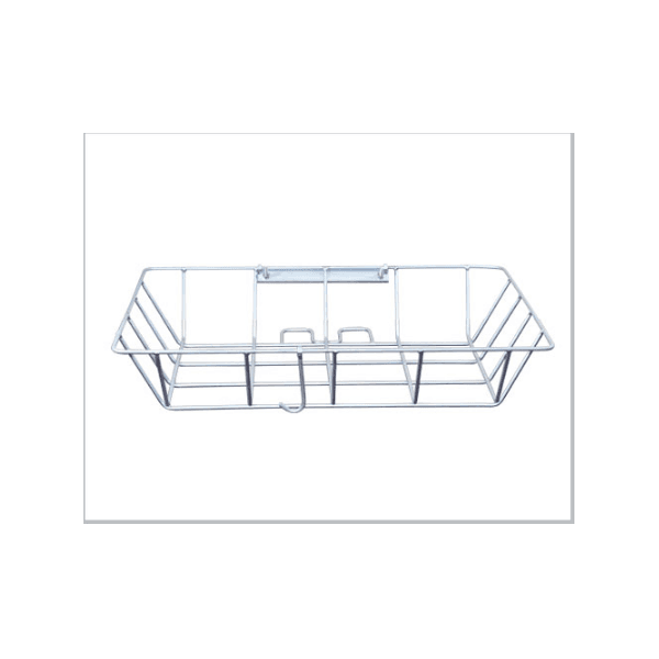 LIXEIRA P/ GRADE RETANGULAR 40X60 ZINC