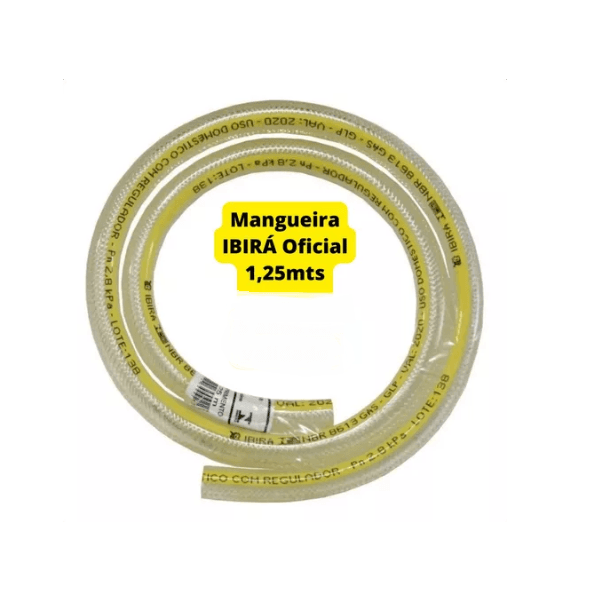 MANGUEIRA DE GAS 1,25MT OFICIAL IBIRA