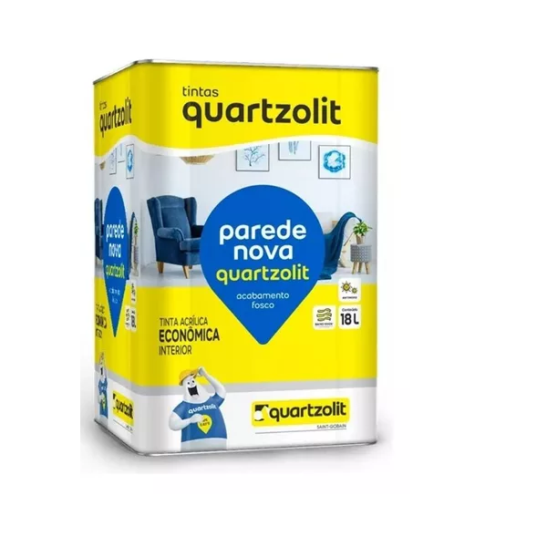 TINTA ACRIL QUARTZOLIT ECON 18,0LT BRANCO