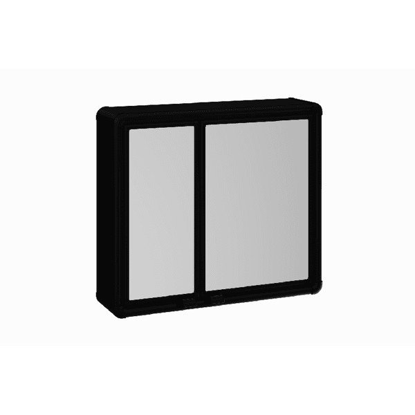 ARMARIO ASTRA SOBREPOR PRETO 54X45X11,3 LBP16/SC*PR