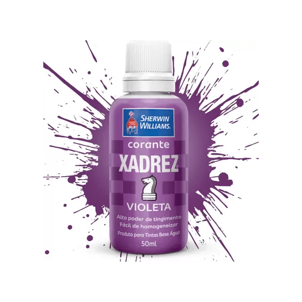 BISNAGA XADREZ VIOLETA