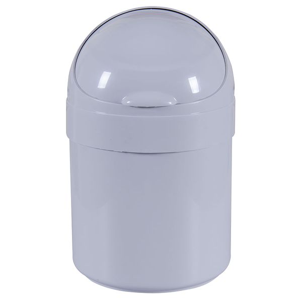 CESTO ASTRA MULTIUSO COM TAMPA BASCULANTE CINZA CT5 CZ2