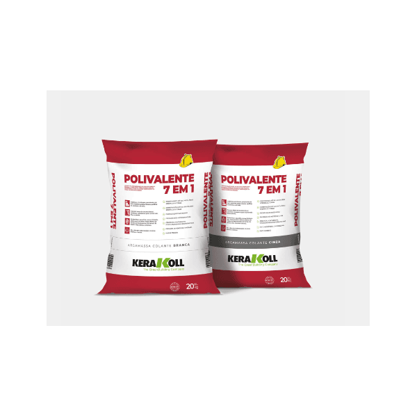 CIMENTO COLA POLIVALENTE 7X1 CINZA 20KG KERAKOLL