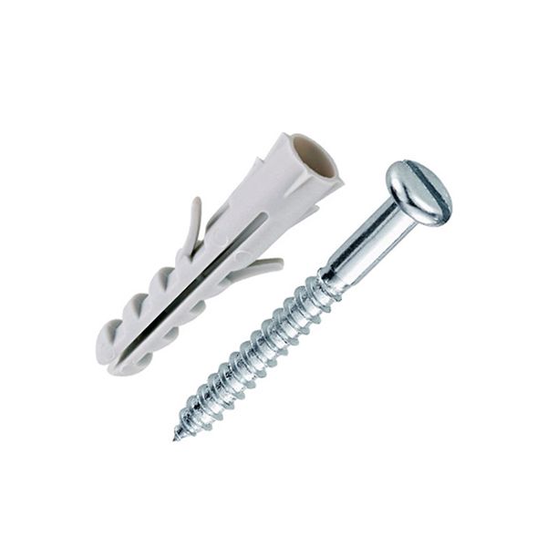 PARAFUSO COM BUCHA FENDA N.08 TEMFIX 4 UN