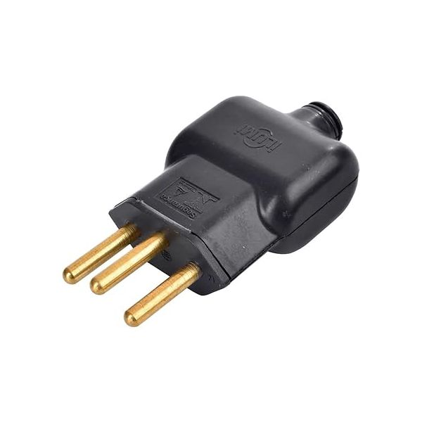 PINO MACHO 2P + T 10A 250V ILUMI PT 14070