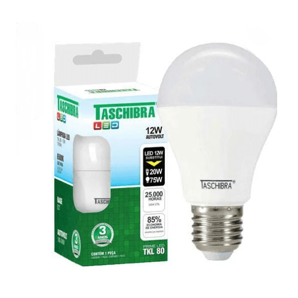 LAMP TASCH LED BULBO 12W BIV BCA