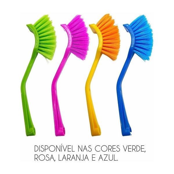 ESCOVA PARA LIMPEZA CORES REUNA