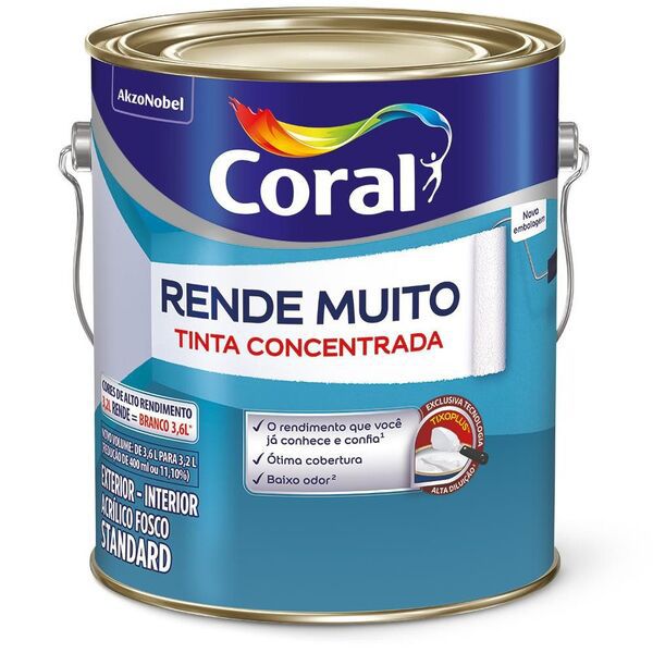 TINTA ACRILICA RENDE MUITO 3,2LT OCEANO