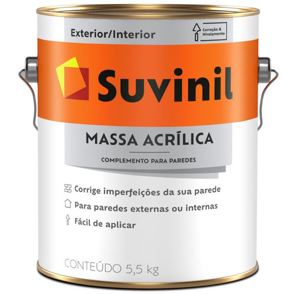 MASSA ACRILICA SUVINIL 3,6 LT