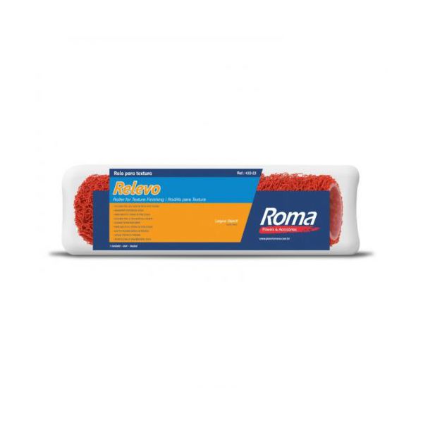 ROLO TEXTURA 23CM GROSSO ROMA 