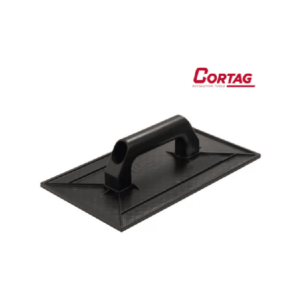 Desempenadeira PVC PRETA 18X30 LISA 60675