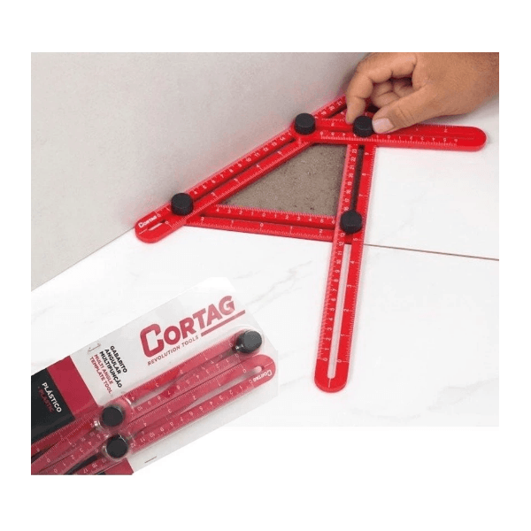 GABARITO PLAST ANGULAR MULTIFUNCAO CORTAG