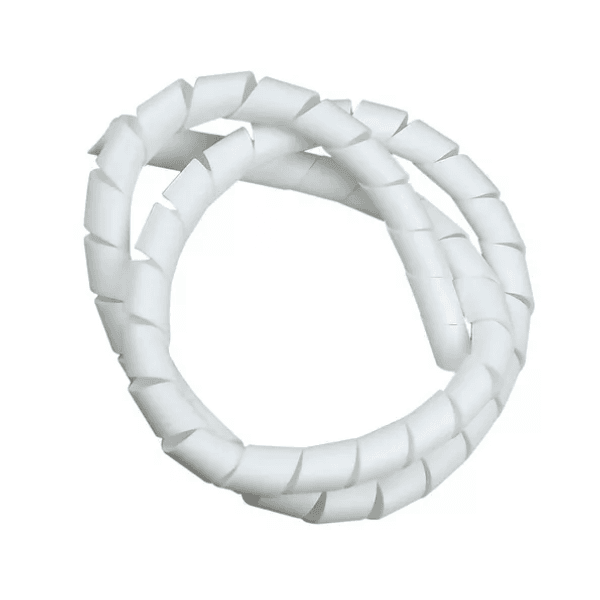 ORGANIZADOR FIO 1MT BRANCO OVERTIME 16MM