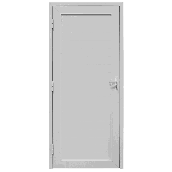 PORTA ALUMINIO ESAL BRANCO MAXX LAMBRIL FECH 0,70 CM