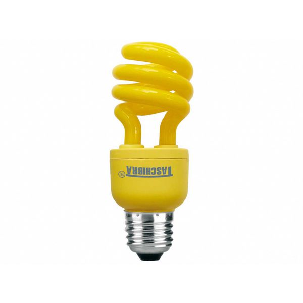 LAMPADA ELETRONICA TASCHIBRA 14W X 127V AMARELA
