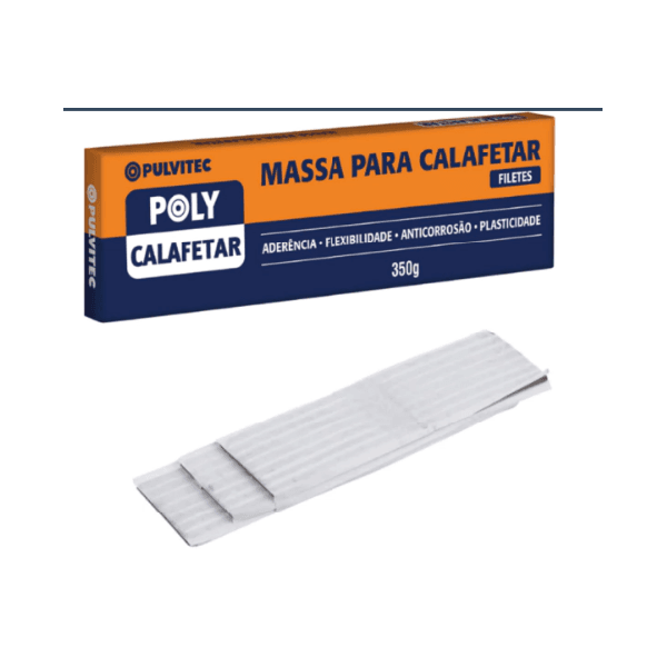 MASSA P/ CALAFETAR 350 GR PULVITEC/ CARFLEX