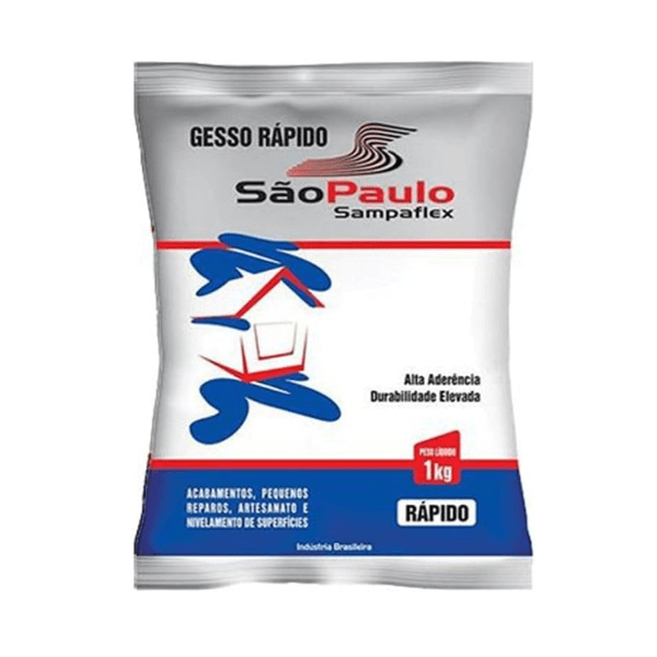 GESSO ESTUQUE RAPIDO 1 KG