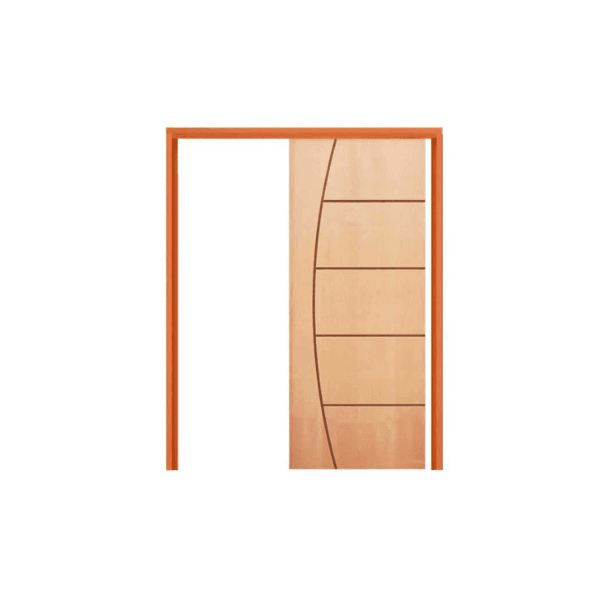 PORTA MADEIRA SID CURRUP CORRER FECHADURA BICO DE PAPAGAIO 210X72