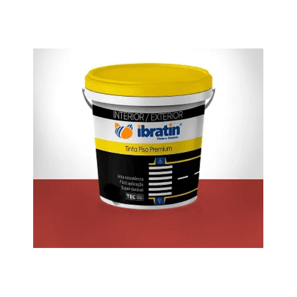 TINTA PISO IBRATIN 20 BL VERMELHO