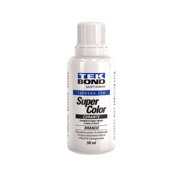BISNAGA CORANTE TEKBOND BRANCO