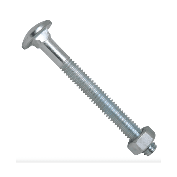 PARAFUSO FRANCES 1/4 X 3 TEMFIX COM PORCA 2 UN