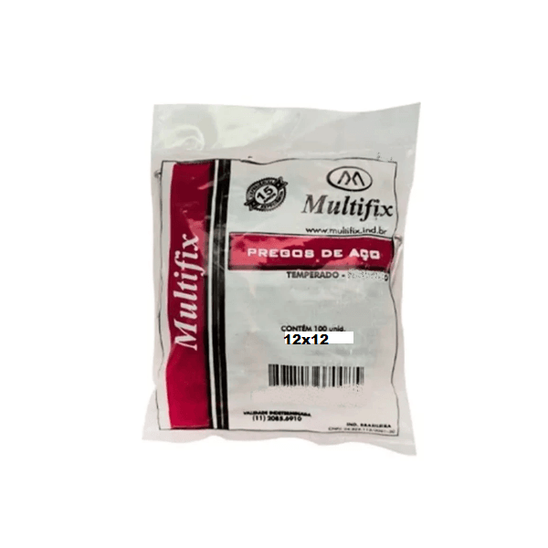 PREGO ACO 12X12 MULTIFIX 60GR - 100 UN