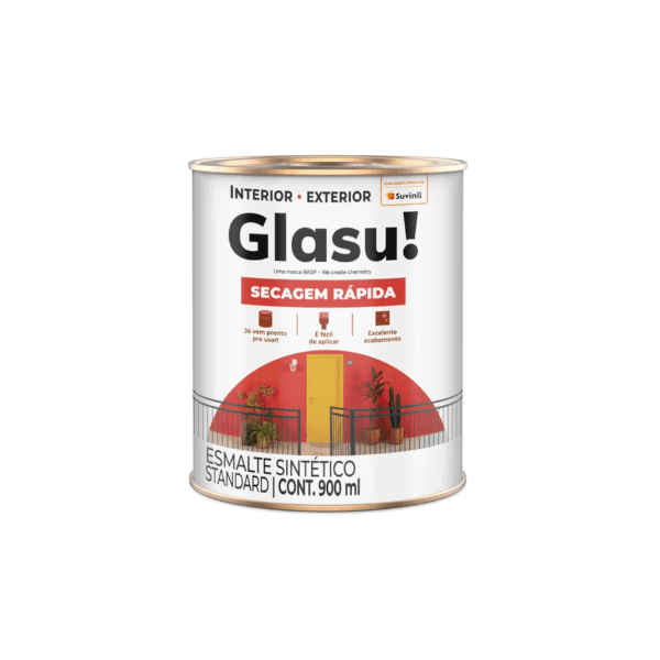 TINTA ESMALTE GLASU 0,9 LT GELO