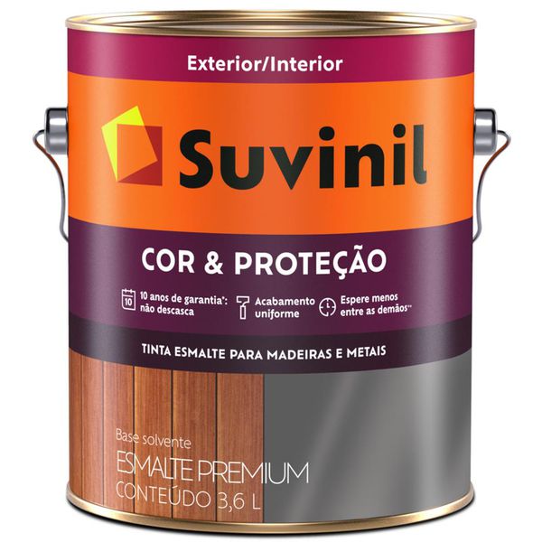 TINTA ESMALTE SUVINIL 3,6 LT LARANJA