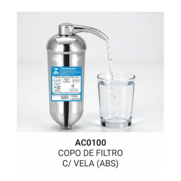 COPO P/FILTRO C/VELA PIM (ABS)