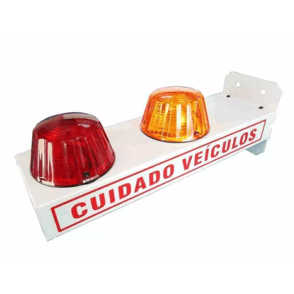 SINALIZADOR DE GARAGEM C/LEDS BIP SONORO