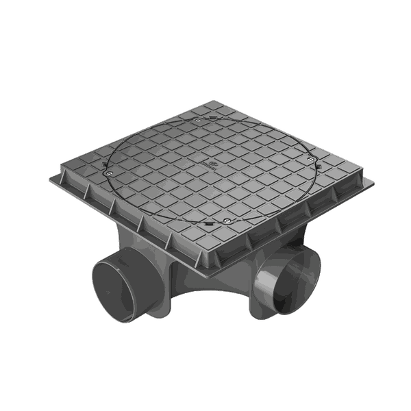 CAIXA INSPECAO QUADRADA ESGOTO 300X200X100 KRONA