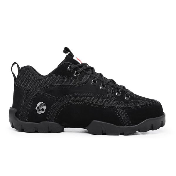Tenis Master Feet FLAK 2 Couro Preto