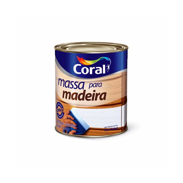 Massa P/madeira Coral Branca 1/4 