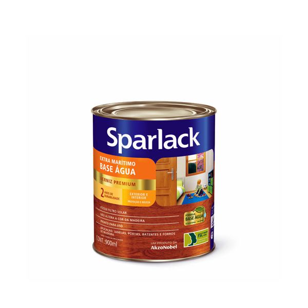 Verniz Sparlack Extra B'agua Acetinado 1/4 