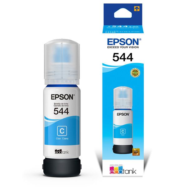 REFIL TINTA EPSON CORANTE CYAN REF. 544 - 65ML ORIGINAL