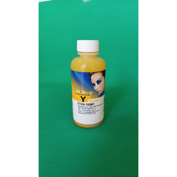 TINTA SUBLIMATICA DTI01 PROFEEL - COR: AMARELO 100ML