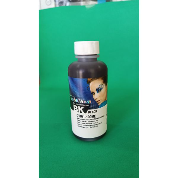 TINTA SUBLIMATICA DTI01 PROFEEL - COR: BLACK 100ML