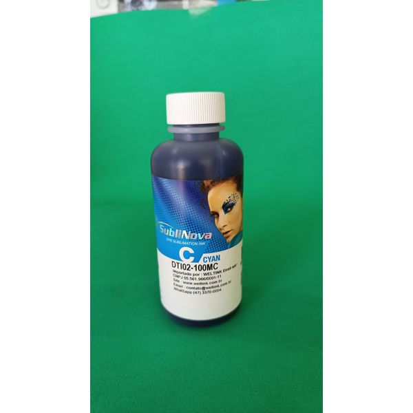 TINTA SUBLIMATICA DTI01 PROFEEL - COR: CIANO 100ML