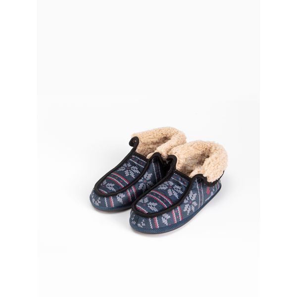 Pantufa Boot Azul