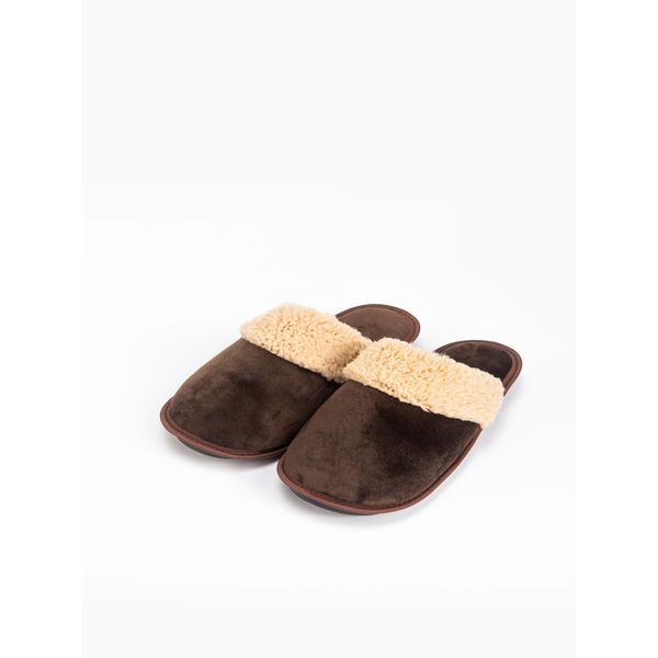 Chinelo Marrom Masc Adulto