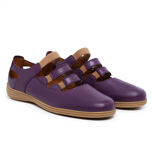 Sapatilha Ortopédica Feminina Lady Comfort - Violeta