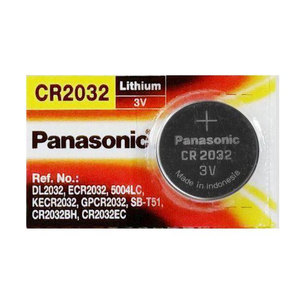 PILHA BATERIA DE LITHIUM BOTAO CR 2032 PANASONIC