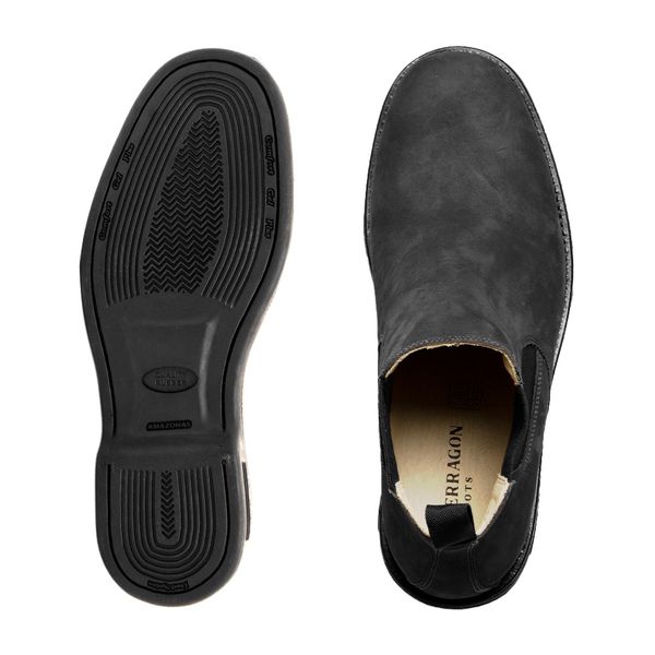 Botina Masculina Quarto de Milha Nobuck Preto