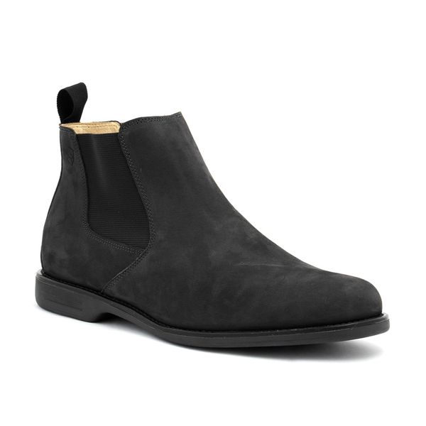 Botina Masculina Quarto de Milha Nobuck Preto