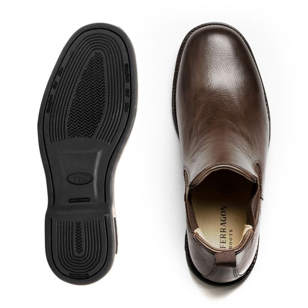 Botina Masculina Appaloosa Floater Café